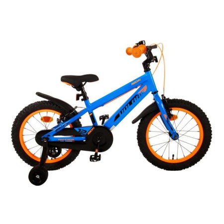 Bicicletta per bambini Volare Rocky - Ragazzi - 16 pollici - Blu - Due freni a mano