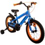 Bicicletta per bambini Volare Rocky - Ragazzi - 16 pollici - Blu - Due freni a mano