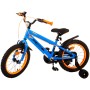 Bicicletta per bambini Volare Rocky - Ragazzi - 16 pollici - Blu - Due freni a mano