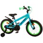 Bicicletta per bambini Volare Rocky - Ragazzi - 16 pollici - Verde - Due freni a mano