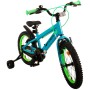 Bicicletta per bambini Volare Rocky - Ragazzi - 16 pollici - Verde - Due freni a mano