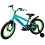 Bicicletta per bambini Volare Rocky - Ragazzi - 16 pollici - Verde - Due freni a mano