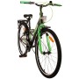 Volare Thombike Bicicletta per bambini - Ragazzi - 24 pollici - Nera Verde - Due freni a mano