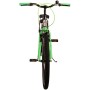 Volare Thombike Bicicletta per bambini - Ragazzi - 24 pollici - Nera Verde - Due freni a mano