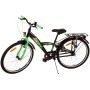 Volare Thombike Bicicletta per bambini - Ragazzi - 24 pollici - Nera Verde - Due freni a mano