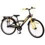 Volare Thombike Bicicletta per bambini - Ragazzi - 24 pollici - Nero Giallo - Due freni a mano