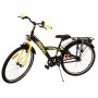 Volare Thombike Bicicletta per bambini - Ragazzi - 24 pollici - Nero Giallo - Due freni a mano