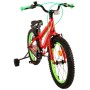 Bicicletta per bambini Volare Rocky - ragazzi - 18 pollici - Rossa - Due freni a mano