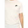 Maglia a Maniche Corte Uomo Nike AR4997 101 Bianco Uomo