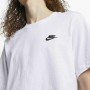 Maglia a Maniche Corte Uomo Nike AR4997 101 Bianco Uomo