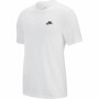 Maglia a Maniche Corte Uomo Nike AR4997 101 Bianco Uomo