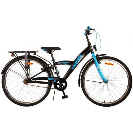 Volare Thombike Bicicletta per bambini - Ragazzi - 26 pollici - Nero Blu - Freni a due mani]