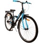 Volare Thombike Bicicletta per bambini - Ragazzi - 26 pollici - Nero Blu - Freni a due mani]