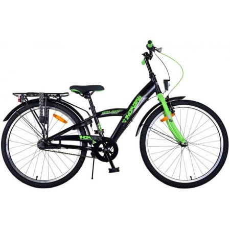 Bicicletta per bambini Volare Thombike - Ragazzi - 24 pollici - Verde Nero- 3 marce