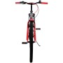 Bicicletta per bambini Volare Thombike - Ragazzi - 26 pollici - Nera Rossa - 3 marce