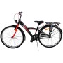 Bicicletta per bambini Volare Thombike - Ragazzi - 26 pollici - Nera Rossa - 3 marce