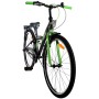 Bicicletta per bambini Volare Thombike - Ragazzi - 26 pollici - Nera Verde - 3 marce