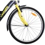 Bicicletta per bambini Volare Thombike - Ragazzi - 26 pollici - Nero Giallo - 3 marce