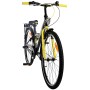 Bicicletta per bambini Volare Thombike - Ragazzi - 26 pollici - Nero Giallo - 3 marce