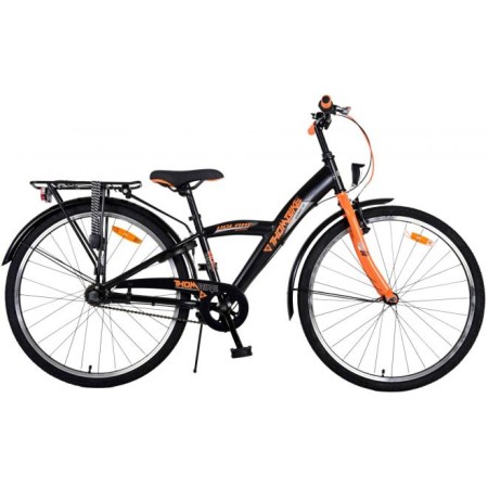 Bicicletta per bambini Volare Thombike - Ragazzi - 26 pollici - Nero Arancione - 3 marce