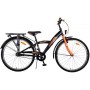 Bicicletta per bambini Volare Thombike - Ragazzi - 26 pollici - Nero Arancione - 3 marce