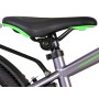 Bicicletta Volare Cross Kids - ragazzi - 20 pollici - grigio scuro