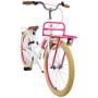 Bicicletta per bambini Volare Excellent - Ragazze - 24 pollici - Bianca