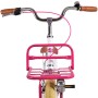 Bicicletta per bambini Volare Excellent - Ragazze - 24 pollici - Bianca