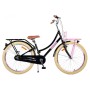 Bicicletta per bambini Volare Excellent - Ragazze - 24 pollici - Nera - 3 marce