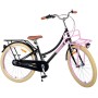 Bicicletta per bambini Volare Excellent - Ragazze - 24 pollici - Nera - 3 marce