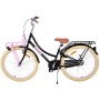 Bicicletta per bambini Volare Excellent - Ragazze - 24 pollici - Nera - 3 marce