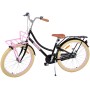 Bicicletta per bambini Volare Excellent - Ragazze - 24 pollici - Nera - 3 marce