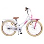 Bicicletta per bambini Volare Excellent - Ragazze - 24 pollici - Bianca - 3 marce