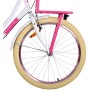 Bicicletta per bambini Volare Excellent - Ragazze - 24 pollici - Bianca - 3 marce