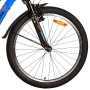 Bicicletta per bambini Volare Cross - ragazzi - 24 pollici - Blu - 3 marce