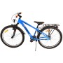 Bicicletta per bambini Volare Cross - ragazzi - 24 pollici - Blu - 3 marce