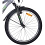 Bicicletta Volare Cross Kids - Ragazzi - 24 pollici - Grigio scuro