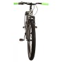 Bicicletta Volare Cross Kids - Ragazzi - 24 pollici - Grigio scuro - 3 marce