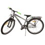 Bicicletta Volare Cross Kids - Ragazzi - 24 pollici - Grigio scuro - 3 marce