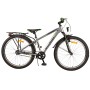 Bicicletta Volare Cross Kids - Ragazzi - 24 pollici - Grigio scuro - 3 marce