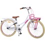 Bicicletta per bambini Volare Excellent - Ragazze - 26 pollici - Bianca - 3 marce