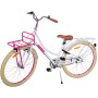 Bicicletta per bambini Volare Excellent - Ragazze - 26 pollici - Bianca - 3 marce