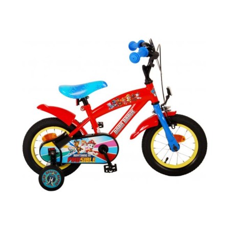 Bicicletta per bambini Paw Patrol - Ragazzi - 12 pollici - Rossa / Blu