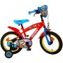 Bicicletta per bambini Paw Patrol - ragazzi - 14 pollici - Rossa/Blu