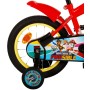 Bicicletta per bambini Paw Patrol - ragazzi - 14 pollici - Rossa/Blu