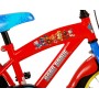 Bicicletta per bambini Paw Patrol - ragazzi - 14 pollici - Rossa/Blu