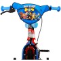 Bicicletta per bambini Paw Patrol - ragazzi - 14 pollici - Rossa/Blu