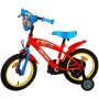 Bicicletta per bambini Paw Patrol - ragazzi - 14 pollici - Rossa/Blu