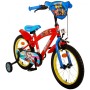 Bicicletta per bambini Paw Patrol - Ragazzi - 16 pollici - Rosso Blu