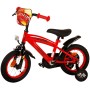 Bicicletta per bambini Disney Cars - Ragazzi - 12 pollici - Rossa